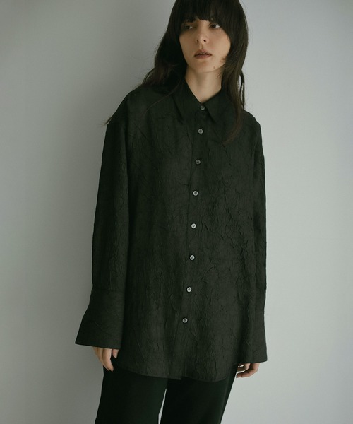 セール】WASHER LONG SHIRTS（シャツ/ブラウス）｜MANOF（マノフ