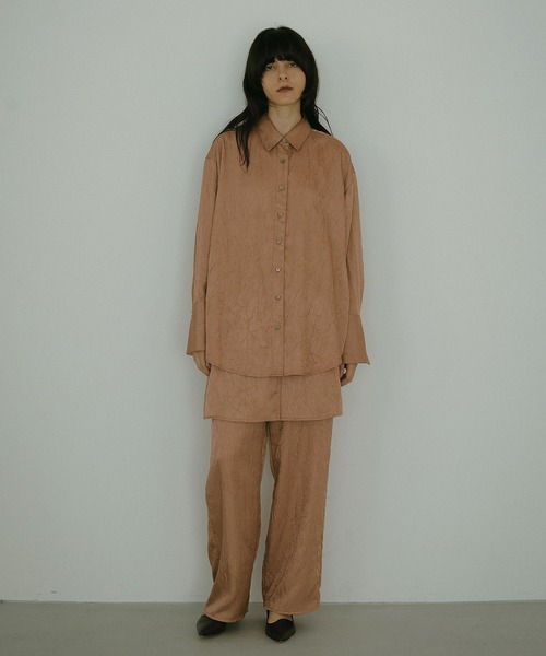セール】WASHER LONG SHIRTS（シャツ/ブラウス）｜MANOF（マノフ