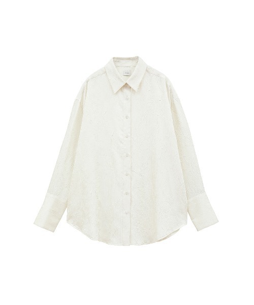 MANOF（マノフ）の「WASHER LONG SHIRTS（シャツ/ブラウス・レディース・アイボリー/ピンク/ブラック・FREE）」の17枚目の写真