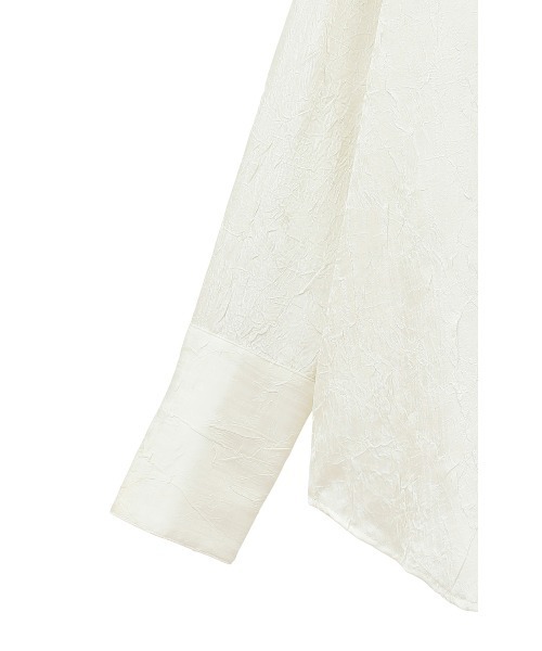 MANOF（マノフ）の「WASHER LONG SHIRTS（シャツ/ブラウス・レディース・アイボリー/ピンク/ブラック・FREE）」の20枚目の写真