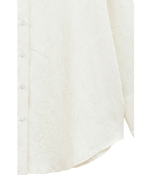 MANOF（マノフ）の「WASHER LONG SHIRTS（シャツ/ブラウス・レディース・アイボリー/ピンク/ブラック・FREE）」の22枚目の写真