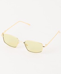 FREAK'S STORE | メタルレクタングル ファッション用グラス(メガネ)