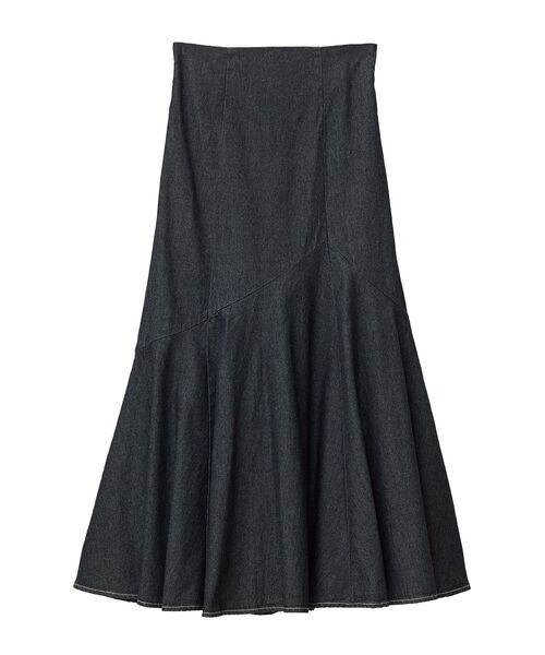 ELENCARE DUE（エレンカーレデュエ）の「・ELENCARE DUE デニムマーメイドスカート（スカート・レディース・ブラック/インディゴブルー/グレー/ライトインディゴブルー・FREE）」の18枚目の写真