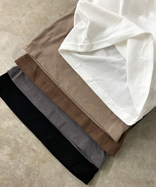 non-hedge(ノンヘッジ)の「ダブルパイピングキャミソール(キャミソール・レディース・オフホワイト/チャコールグレー/ブラック/モカ/ブラウン・FREE)」の21枚目の写真