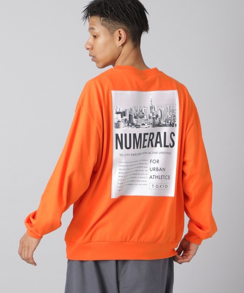 NUMERALS（ヌメラルズ）の「【NUMERALS】グラフィックTEE 2（Tシャツ/カットソー・メンズ・オレンジ系その他2/オフホワイト/ブラック・LARGE/MEDIUM）」の12枚目の写真