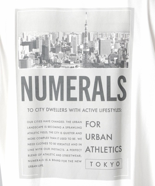 NUMERALS（ヌメラルズ）の「【NUMERALS】グラフィックTEE 2（Tシャツ/カットソー・メンズ・オレンジ系その他2/オフホワイト/ブラック・LARGE/MEDIUM）」の21枚目の写真