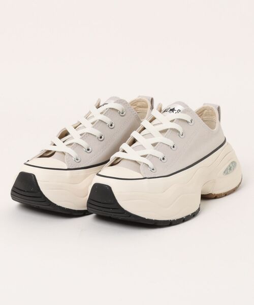CONVERSE(コンバース)の「【CONVERSE】コンバース ALL STAR R SURGETRAINER OX(オールスターR サージトレーナー OX)(スニーカー・レディース・ライトグレー/ピンク・4/4.5/5/5.5)」の2枚目の写真
