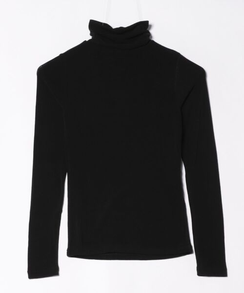esutoreja(エストレジャ)の「ベーシックタートルネックトップス(Tシャツ/カットソー・レディース・ホワイト/レッド/ピンク/ネイビー/ブラック・FREE)」の7枚目の写真
