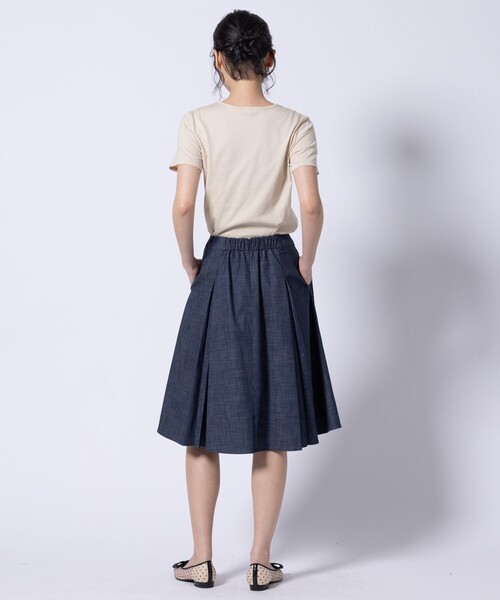 TOCCA（トッカ）の「TEXT LOGO TEE Tシャツ（Tシャツ/カットソー・レディース・ベージュ系/アイボリー系・MEDIUM/SMALL）」の12枚目の写真
