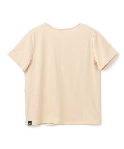 TOCCA（トッカ）の「TEXT LOGO TEE Tシャツ（Tシャツ/カットソー・レディース・ベージュ系/アイボリー系・MEDIUM/SMALL）」の16枚目の写真