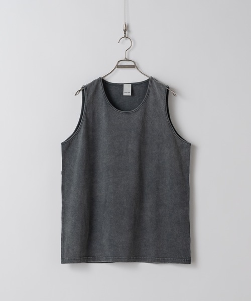 CASPER JOHN(キャスパージョン)の「Handcraft tank top/ハンドクラフトタンクトップ(タンクトップ・メンズ・グレー/ブラウン/ブラック・X-SMALL/SMALL/MEDIUM/LARGE)」の10枚目の写真