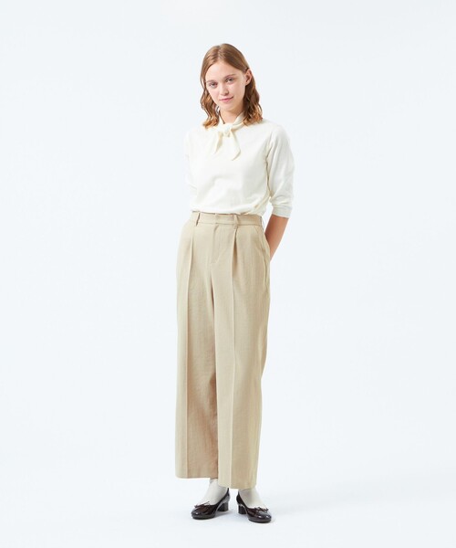 MACKINTOSH（マッキントッシュ）【新品】レディース（夏パンツ） コットンリネンデニムマリンパンツ(パンツ)｜MACKINTOSH