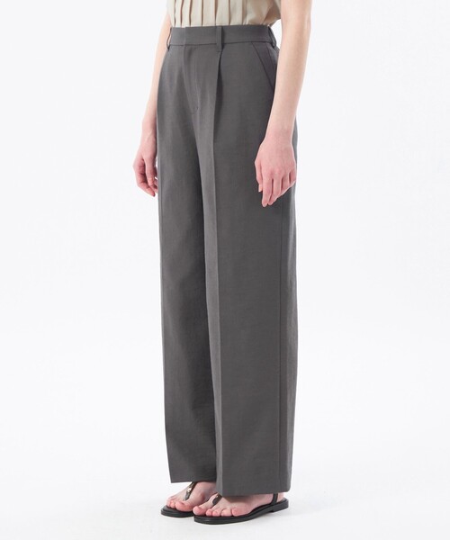 MACKINTOSH PHILOSOPHY(マッキントッシュ フィロソフィー)の「【2025年春夏モデル】DRY OXFORD ワイドパンツ(その他パンツ・レディース・グレー系その他/レッド/ダークネイビー/ベージュ/カーキ/オフホワイト/グリーン/チャコールグレー/オレンジ・34/38/36/40)」の12枚目の写真