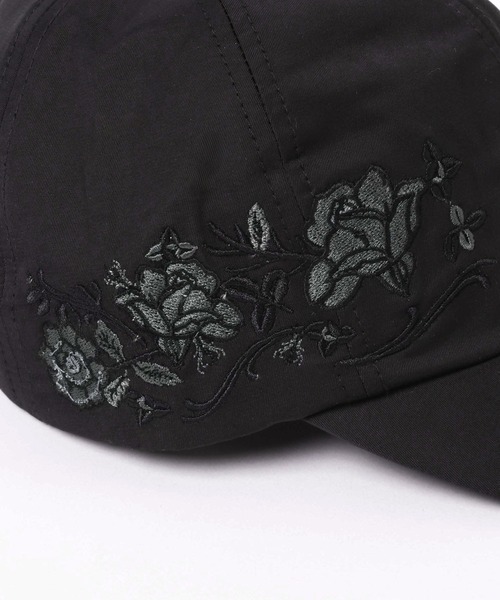 HARE(ハレ)の「フラワーシシュウキャップ(HARE)(キャップ・レディース・ブラック/ブラック系その他・FREE)」の18枚目の写真