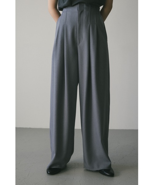 STYLEMIXER(スタイルミキサー)の「カットオフハイウエストワイドパンツ(その他パンツ・レディース・アイボリー/ブラック/グレー・SMALL/MEDIUM)」の19枚目の写真