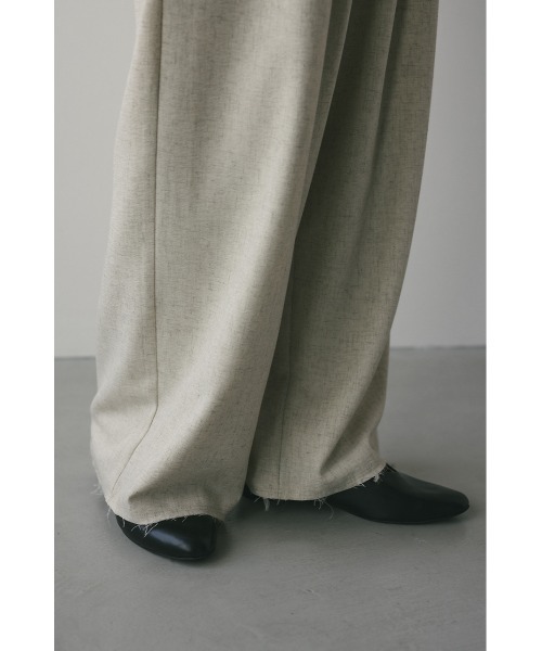 STYLEMIXER(スタイルミキサー)の「カットオフハイウエストワイドパンツ(その他パンツ・レディース・アイボリー/ブラック/グレー・SMALL/MEDIUM)」の10枚目の写真