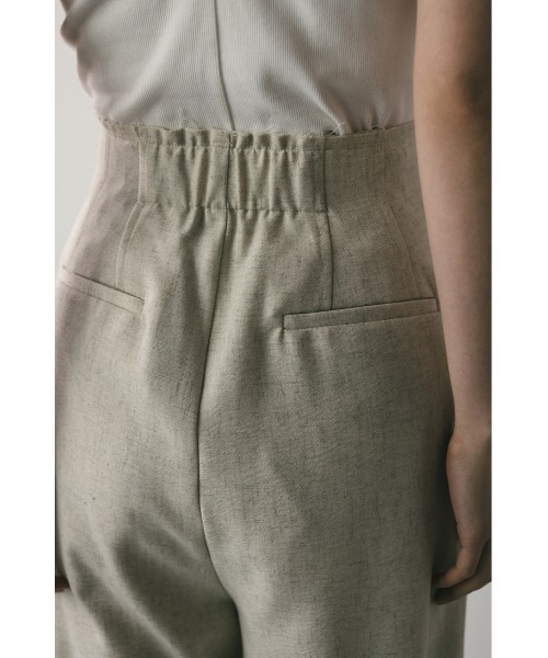 STYLEMIXER(スタイルミキサー)の「カットオフハイウエストワイドパンツ(その他パンツ・レディース・アイボリー/ブラック/グレー・SMALL/MEDIUM)」の11枚目の写真