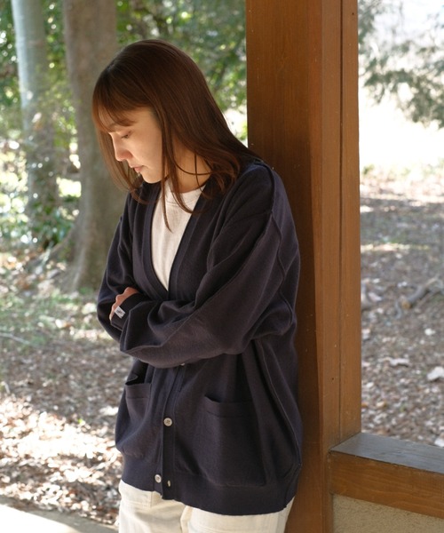 BROKEN BASE(ブロークンベース)の「カラーカーディガン(カーディガン/ボレロ・メンズ・ブラック系/ブルー系/レッド系/ネイビー・SMALL/MEDIUM/LARGE)」の8枚目の写真