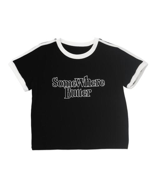WOND(ウォンド)の「WOND/Butter リンガーピチT(Tシャツ/カットソー・レディース・ホワイト/ブラック・FREE)」の12枚目の写真