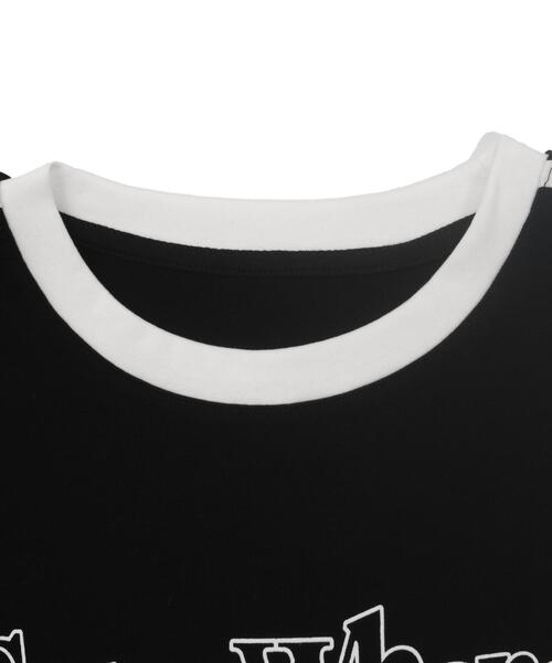 WOND(ウォンド)の「WOND/Butter リンガーピチT(Tシャツ/カットソー・レディース・ホワイト/ブラック・FREE)」の14枚目の写真