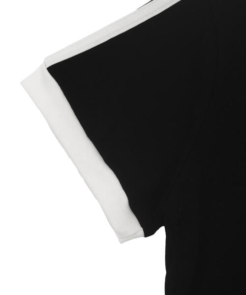 WOND(ウォンド)の「WOND/Butter リンガーピチT(Tシャツ/カットソー・レディース・ホワイト/ブラック・FREE)」の16枚目の写真