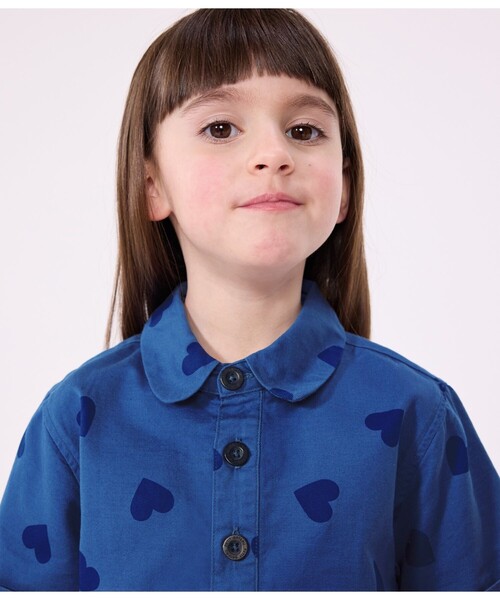 PETIT BATEAU（プチバトー）の「半袖ワンピース（ワンピース・キッズ・ブルー系その他・6YEAR/8YEAR/10YEAR/12YEAR）」の3枚目の写真