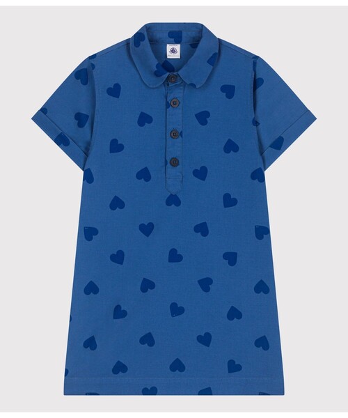 PETIT BATEAU（プチバトー）の「半袖ワンピース（ワンピース・キッズ・ブルー系その他・6YEAR/8YEAR/10YEAR/12YEAR）」の4枚目の写真