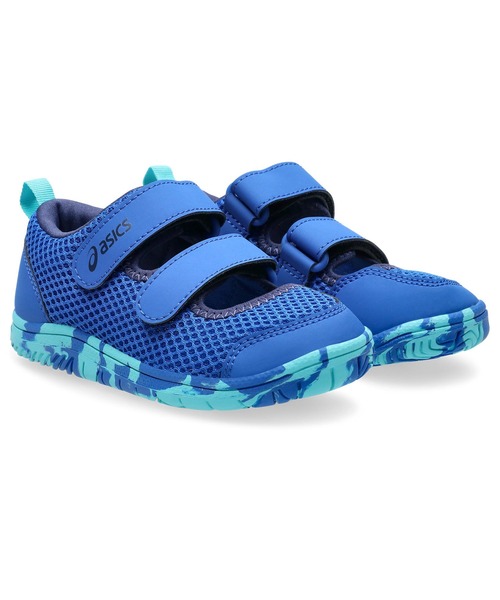 SUKUSUKU（スクスク）の「ASICS KIDS（アシックスキッズ）SUKUS2（スクスク）MESHOES MINI（スニーカー・キッズ・ブルー・20.0cm/21.0cm/22.0cm/19.5cm/16.0cm/17.0cm/18.0cm/19.0cm/16.5cm/17.5cm/18.5cm/20.5cm/21.5cm）」の5枚目の写真