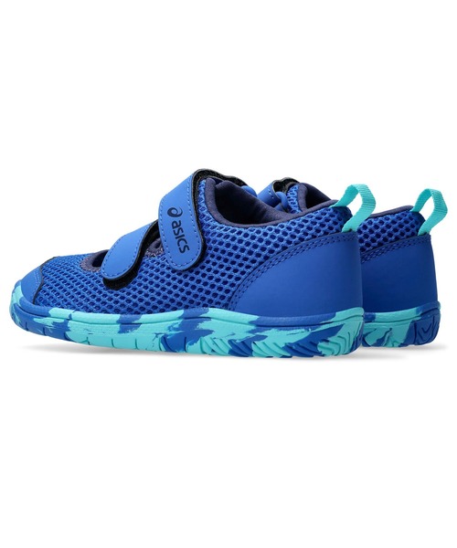 SUKUSUKU（スクスク）の「ASICS KIDS（アシックスキッズ）SUKUS2（スクスク）MESHOES MINI（スニーカー・キッズ・ブルー・20.0cm/21.0cm/22.0cm/19.5cm/16.0cm/17.0cm/18.0cm/19.0cm/16.5cm/17.5cm/18.5cm/20.5cm/21.5cm）」の6枚目の写真