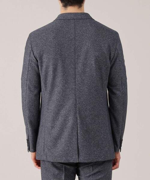 TAKEO KIKUCHI（タケオキクチ）の「【抗菌防臭】尾州 リネンブレンド ハニカムメッシュ ジャケット（テーラードジャケット・メンズ・ブルー系その他/ネイビー/グレー・01/02/03/04）」の16枚目の写真