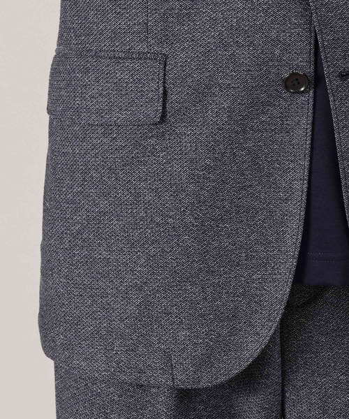TAKEO KIKUCHI（タケオキクチ）の「【抗菌防臭】尾州 リネンブレンド ハニカムメッシュ ジャケット（テーラードジャケット・メンズ・ブルー系その他/ネイビー/グレー・01/02/03/04）」の22枚目の写真