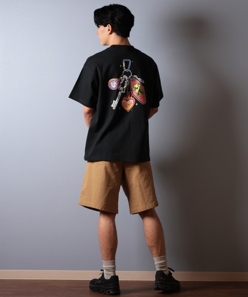 GRIZZLY(グリズリー)の「【ムラサキスポーツ限定】GRIZZLY/グリズリー 半袖Tシャツ バックプリント G25SS1404(Tシャツ/カットソー・メンズ・ホワイト/スミクロ/ブラック・XL/M/L)」の13枚目の写真