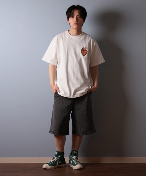 GRIZZLY(グリズリー)の「【ムラサキスポーツ限定】GRIZZLY/グリズリー 半袖Tシャツ バックプリント G25SS1404(Tシャツ/カットソー・メンズ・ホワイト/スミクロ/ブラック・XL/M/L)」の6枚目の写真