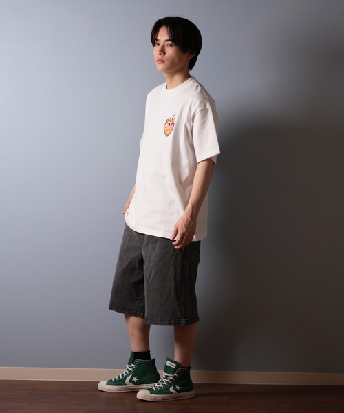 GRIZZLY(グリズリー)の「【ムラサキスポーツ限定】GRIZZLY/グリズリー 半袖Tシャツ バックプリント G25SS1404(Tシャツ/カットソー・メンズ・ホワイト/スミクロ/ブラック・XL/M/L)」の7枚目の写真