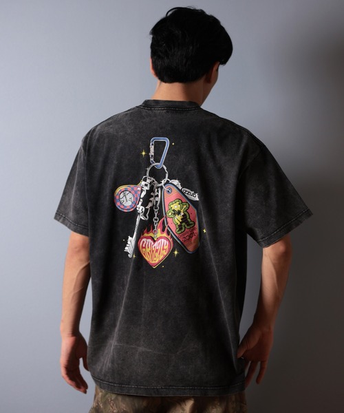 GRIZZLY(グリズリー)の「【ムラサキスポーツ限定】GRIZZLY/グリズリー 半袖Tシャツ バックプリント G25SS1404(Tシャツ/カットソー・メンズ・ホワイト/スミクロ/ブラック・XL/M/L)」の15枚目の写真
