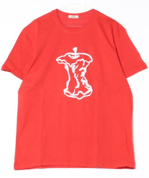 Achic(アシック)の「プリントTシャツ(Tシャツ/カットソー・レディース・レッド・M)」の1枚目の写真