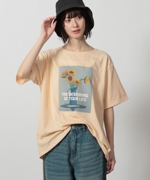 LAKOLE | フラワーフォトTEE / 325508(Tシャツ/カットソー)