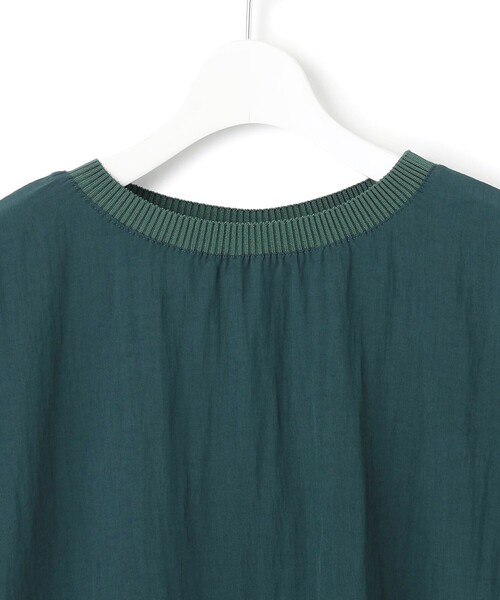 J.PRESS YORK STREET(ジェイプレスヨークストリート)の「【WOMEN】ワッシャードルマン ブラウス(シャツ/ブラウス・レディース・ダルブルー系/ダークグリーン系/ライトグレー系/イエロー系/ネイビー系・F)」の11枚目の写真