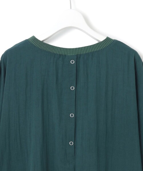 J.PRESS YORK STREET(ジェイプレスヨークストリート)の「【WOMEN】ワッシャードルマン ブラウス(シャツ/ブラウス・レディース・ダルブルー系/ダークグリーン系/ライトグレー系/イエロー系/ネイビー系・F)」の12枚目の写真