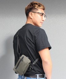 RAW.C（ロークリエイト）の「FUNCTIONAL/ファンクショナル ショルダーバッグ FLAP UTILITY MINI SHOULDER 撥水 軽量 RCB-097TI（ショルダーバッグ・メンズ）」
