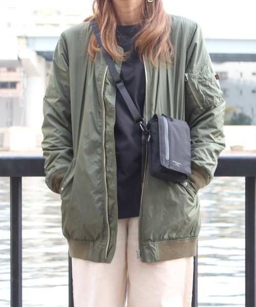 RAW.C(ロークリエイト)の「FUNCTIONAL/ファンクショナル ショルダーバッグ FLAP UTILITY MINI SHOULDER 撥水 軽量 RCB-097TI(ショルダーバッグ・メンズ・ダークカーキ/ブラック・FREE)」の2枚目の写真