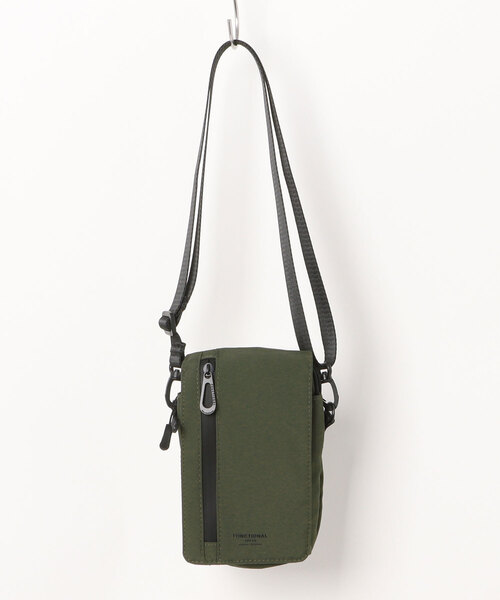 RAW.C(ロークリエイト)の「FUNCTIONAL/ファンクショナル ショルダーバッグ FLAP UTILITY MINI SHOULDER 撥水 軽量 RCB-097TI(ショルダーバッグ・メンズ・ダークカーキ/ブラック・FREE)」の14枚目の写真