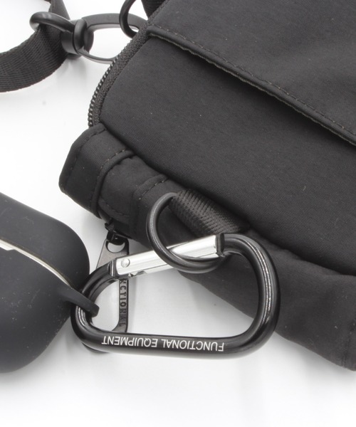 RAW.C(ロークリエイト)の「FUNCTIONAL/ファンクショナル ショルダーバッグ FLAP UTILITY MINI SHOULDER 撥水 軽量 RCB-097TI(ショルダーバッグ・メンズ・ダークカーキ/ブラック・FREE)」の15枚目の写真