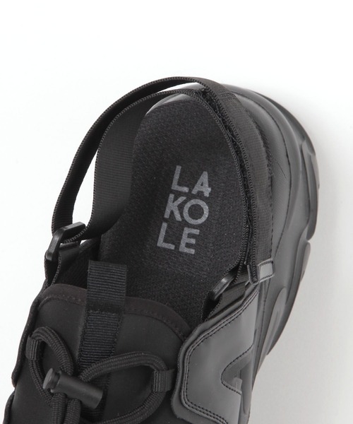 つむはか LAKOLE（ラコレ）の「ボリュームコードスポーツサンダル