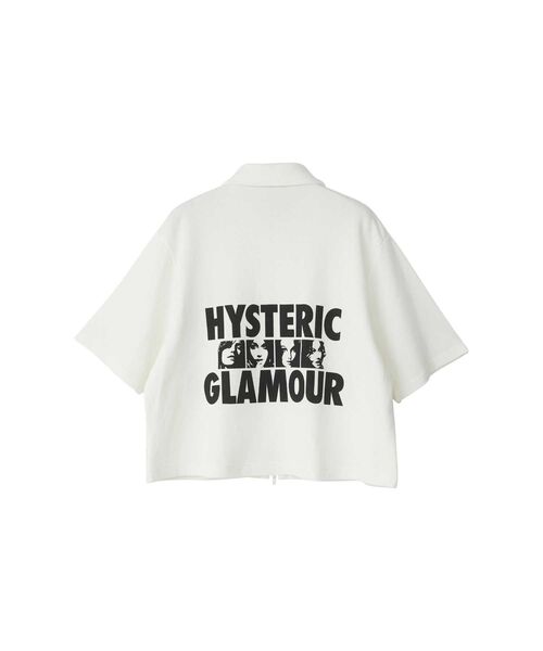 HYSTERIC GLAMOUR(ヒステリックグラマー)の「HYSTERIC GIRLS ジャケット(その他アウター・レディース・ブラウン/ホワイト/ブラック・FREE)」の4枚目の写真
