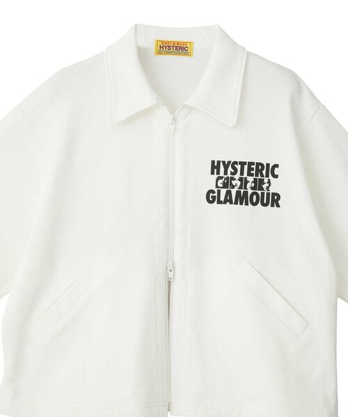 HYSTERIC GLAMOUR(ヒステリックグラマー)の「HYSTERIC GIRLS ジャケット(その他アウター・レディース・ブラウン/ホワイト/ブラック・FREE)」の5枚目の写真