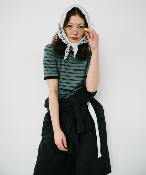 25SS meer. border compact tee ボーダー Tシャツ ARTIST BORDER T-SHIRT 25SS – PORTER CLASSIC KYOTO
