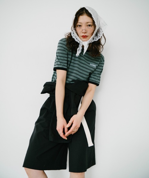 【SALE セール】amne (アンヌ) | BORDER gride basque (green natural) | size 1 トップス ボーダー シンプル 楽天市場】【SALE セール】amne (アンヌ) | BORDER gride basque