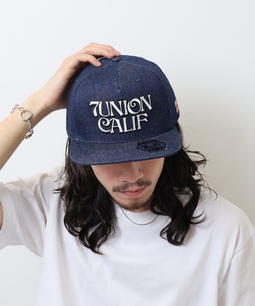 7Union(セブンユニオン)の「7UNION THE NOODLE ヌードル 刺繍 5パネルキャップ(キャップ・メンズ・インディゴブルー・FREE)」の14枚目の写真