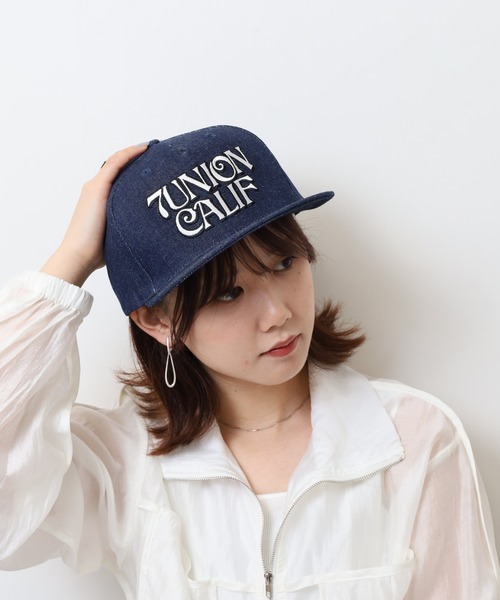7Union(セブンユニオン)の「7UNION THE NOODLE ヌードル 刺繍 5パネルキャップ(キャップ・メンズ・インディゴブルー・FREE)」の12枚目の写真